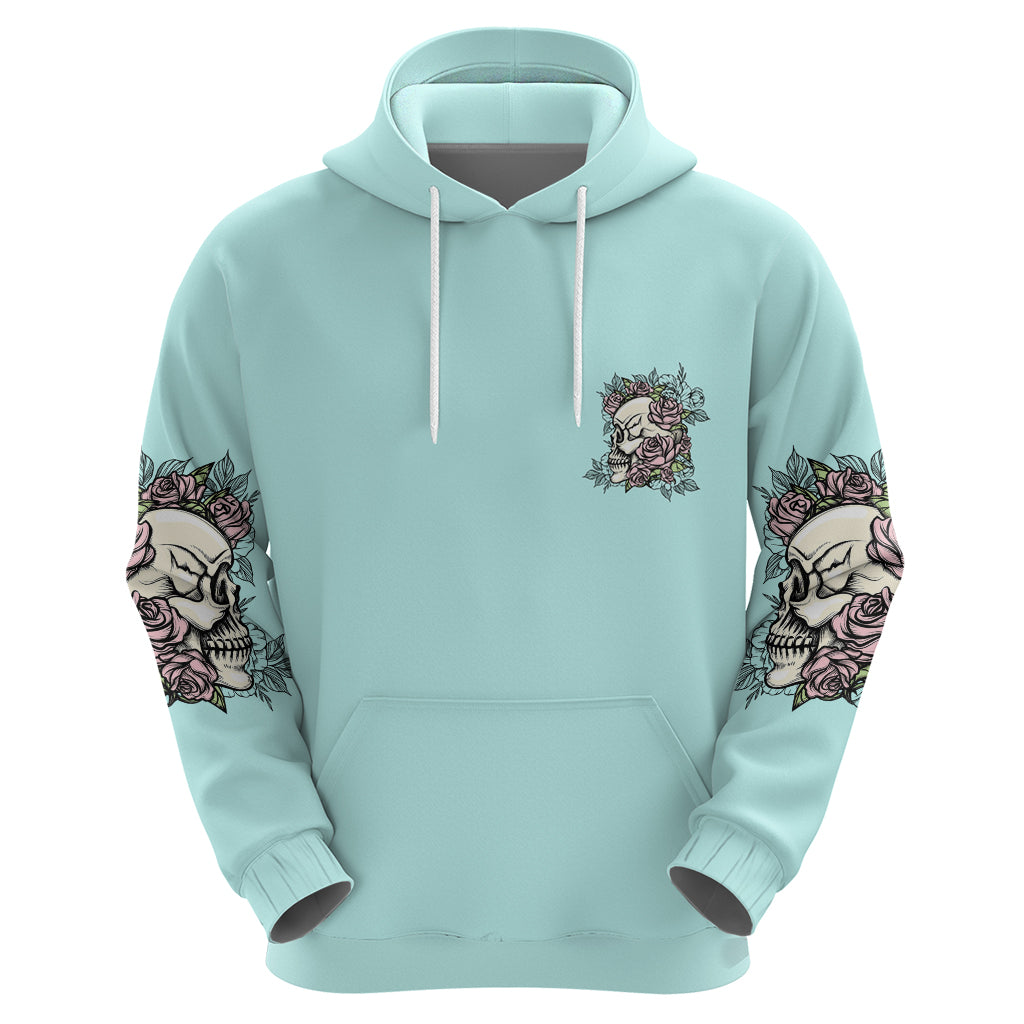 I May Not Be Perfect Skull Roses Hoodie - Wonder Print Shop