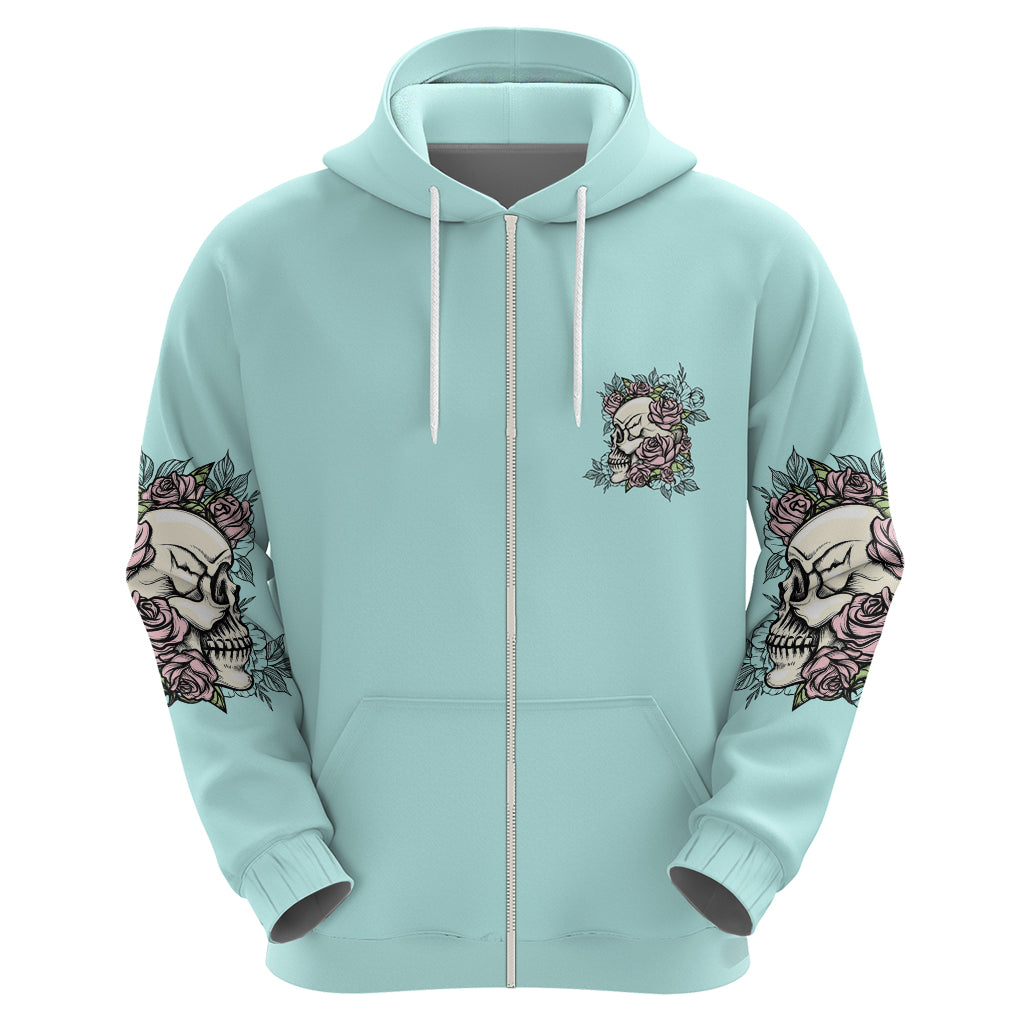 I May Not Be Perfect Skull Roses Hoodie - Wonder Print Shop