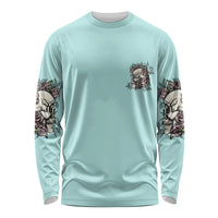 I May Not Be Perfect Skull Roses Long Sleeve Shirt - Wonder Print Shop