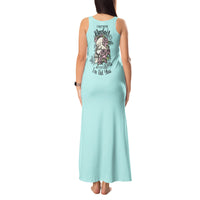 I May Not Be Perfect Skull Roses Tank Maxi Dress - Wonder Print Shop
