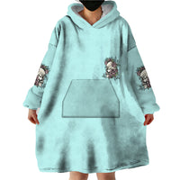 I May Not Be Perfect Skull Roses Wearable Blanket Hoodie - Wonder Print Shop