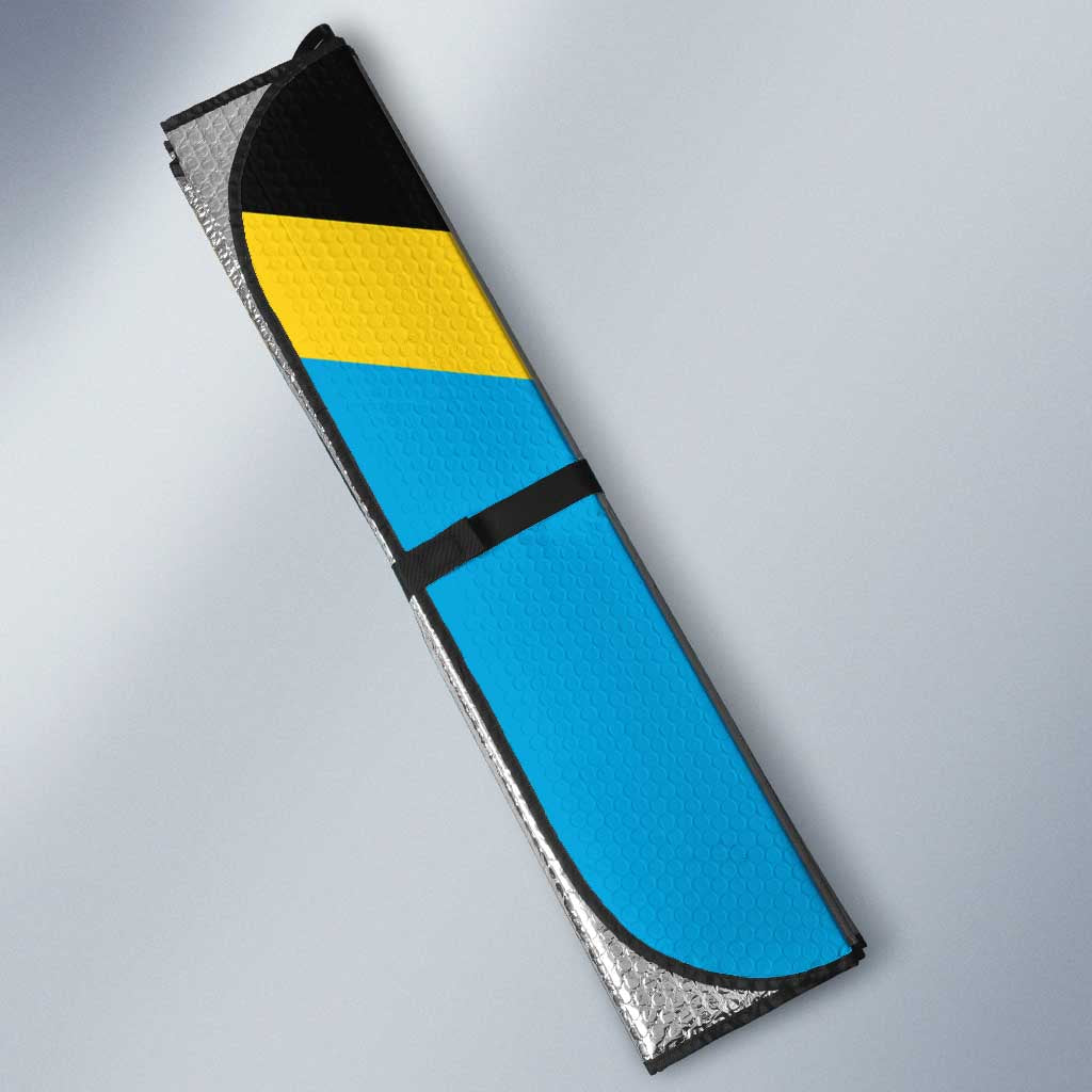 Julius Nyerere Auto Sun Shade Education is a Way of Fighting Poverty Quote and Tanzanian Flag Alphabet - Wonder Print Shop