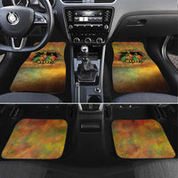 Sundiata Keita Car Mats Griot Storytelling Scene, Epic of Sundiata Text and Heritage-Inspired Earth Tone - Wonder Print Shop