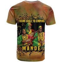 Sundiata Keita T shirt Griot Storytelling Scene, Epic of Sundiata Text and Heritage-Inspired Earth Tone - Wonder Print Shop