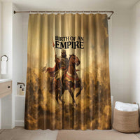 Sundiata Keita Bathroom Set with Kirina 1235 Battle Map, Horseback Warrior and Birth of an Empire Design - Wonder Print Shop
