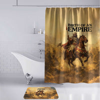 Sundiata Keita Bathroom Set with Kirina 1235 Battle Map, Horseback Warrior and Birth of an Empire Design - Wonder Print Shop