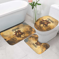 Sundiata Keita Bathroom Set with Kirina 1235 Battle Map, Horseback Warrior and Birth of an Empire Design - Wonder Print Shop