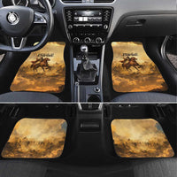 Sundiata Keita Car Mats with Kirina 1235 Battle Map, Horseback Warrior and Birth of an Empire Design - Wonder Print Shop