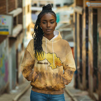 Sundiata Keita Hoodie with Kirina 1235 Battle Map, Horseback Warrior and Birth of an Empire Design - Wonder Print Shop