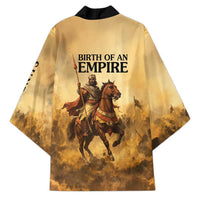 Sundiata Keita Kimono with Kirina 1235 Battle Map, Horseback Warrior and Birth of an Empire Design - Wonder Print Shop