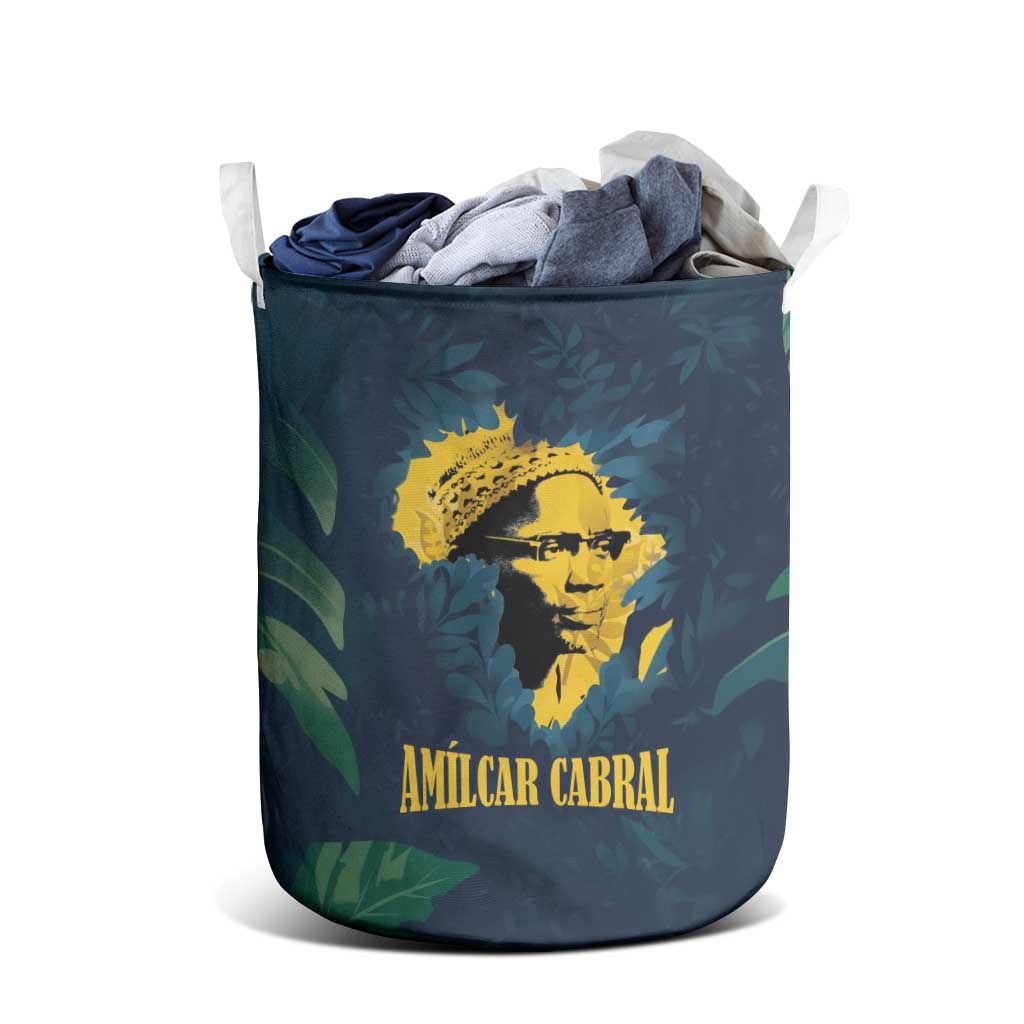 Amilcar Cabral Laundry Basket Guinea-Bissau African National Liberation Leader - Cultural Resistance Tribute - Wonder Print Shop
