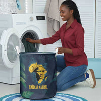 Amilcar Cabral Laundry Basket Guinea-Bissau African National Liberation Leader - Cultural Resistance Tribute - Wonder Print Shop