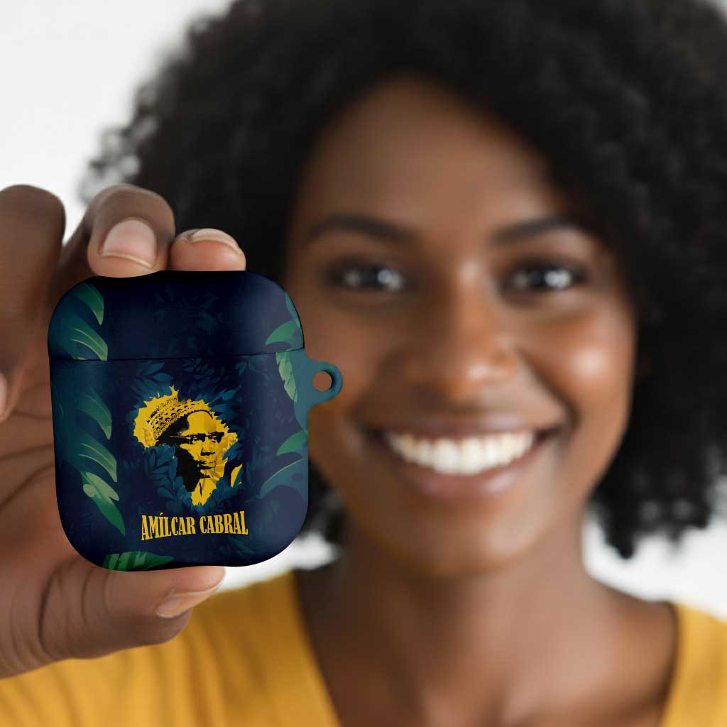 Amilcar Cabral AirPods Case Guinea-Bissau African National Liberation Leader - Cultural Resistance Tribute - Wonder Print Shop