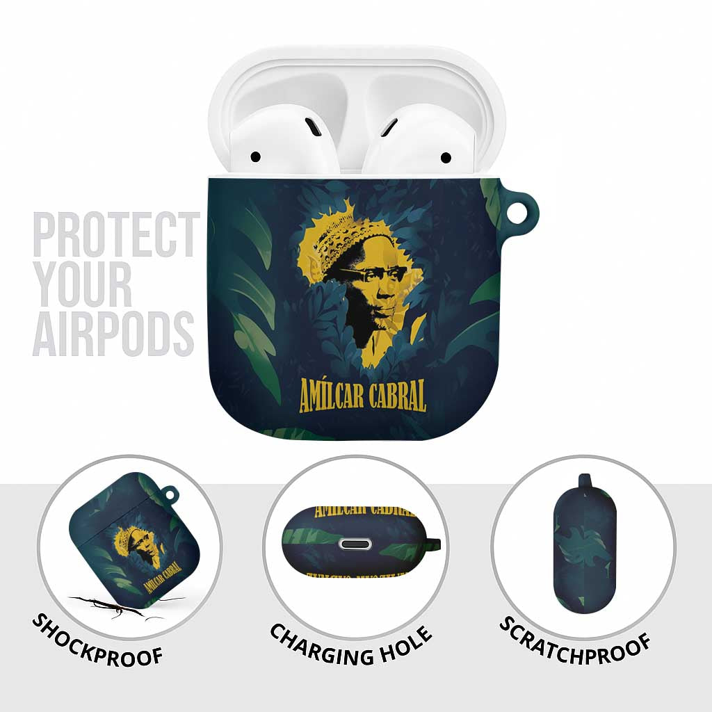Amilcar Cabral AirPods Case Guinea-Bissau African National Liberation Leader - Cultural Resistance Tribute - Wonder Print Shop
