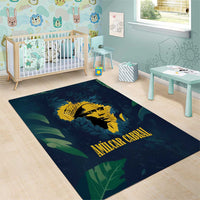 Amilcar Cabral Area Rug Guinea-Bissau African National Liberation Leader - Cultural Resistance Tribute - Wonder Print Shop