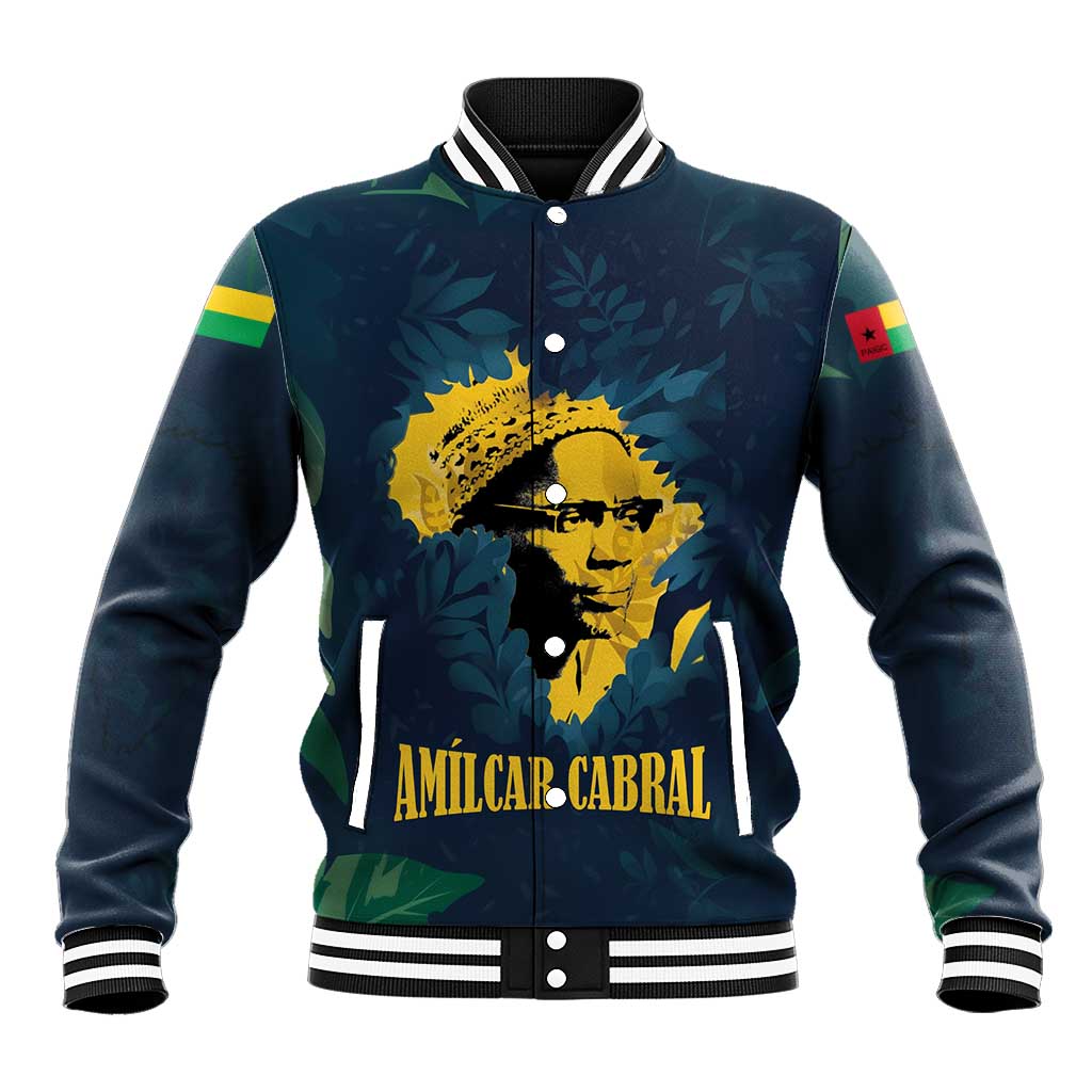 Amilcar Cabral Baseball Jacket Guinea-Bissau African National Liberation Leader - Cultural Resistance Tribute - Wonder Print Shop