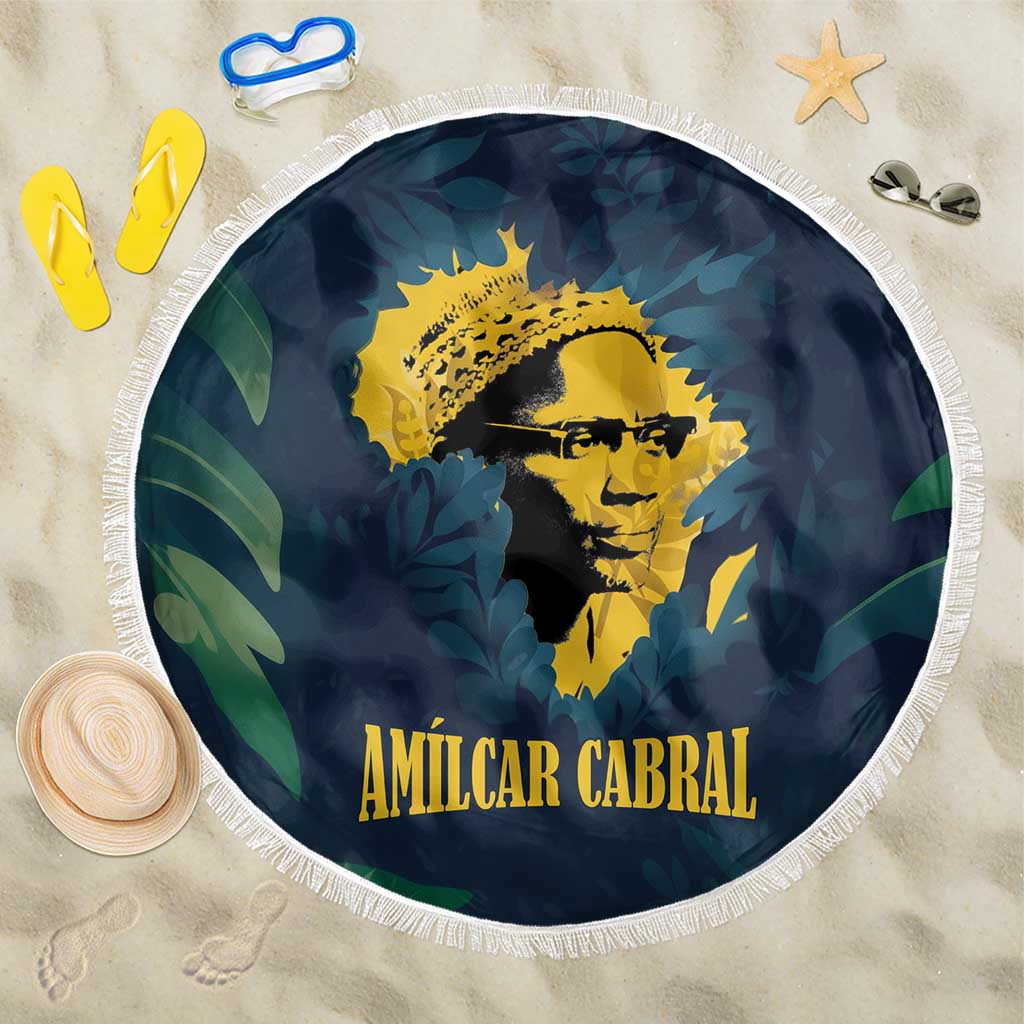 Amilcar Cabral Beach Blanket Guinea-Bissau African National Liberation Leader - Cultural Resistance Tribute - Wonder Print Shop