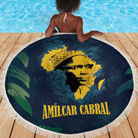 Amilcar Cabral Beach Blanket Guinea-Bissau African National Liberation Leader - Cultural Resistance Tribute - Wonder Print Shop