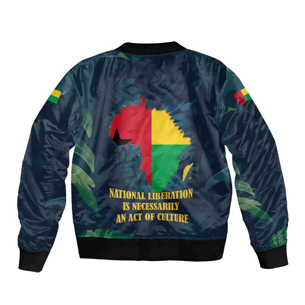Amilcar Cabral Bomber Jacket Guinea-Bissau African National Liberation Leader - Cultural Resistance Tribute - Wonder Print Shop