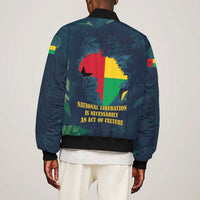 Amilcar Cabral Bomber Jacket Guinea-Bissau African National Liberation Leader - Cultural Resistance Tribute - Wonder Print Shop