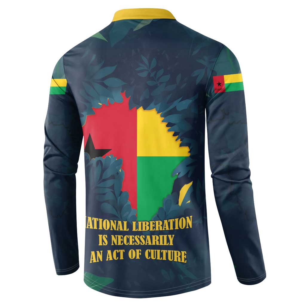 Amilcar Cabral Button Sweatshirt Guinea-Bissau African National Liberation Leader - Cultural Resistance Tribute