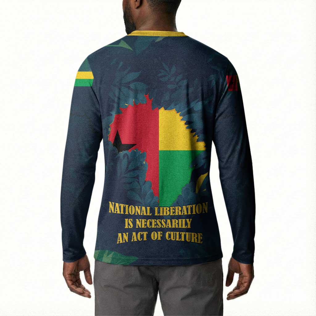 Amilcar Cabral Button Sweatshirt Guinea-Bissau African National Liberation Leader - Cultural Resistance Tribute