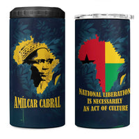 Amilcar Cabral 4 in 1 Can Cooler Tumbler Guinea-Bissau African National Liberation Leader - Cultural Resistance Tribute - Wonder Print Shop