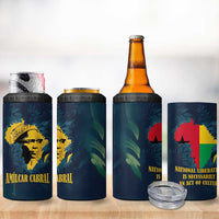 Amilcar Cabral 4 in 1 Can Cooler Tumbler Guinea-Bissau African National Liberation Leader - Cultural Resistance Tribute - Wonder Print Shop