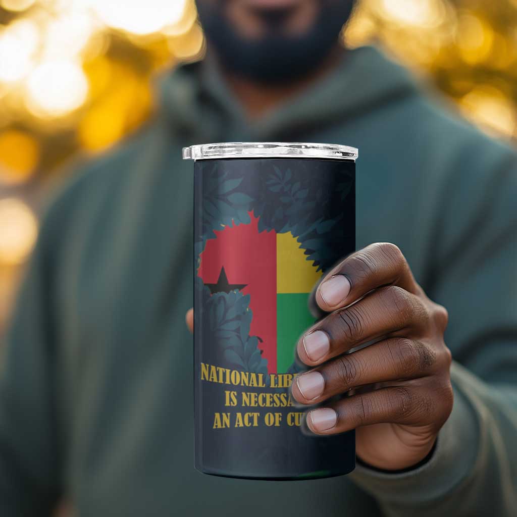 Amilcar Cabral 4 in 1 Can Cooler Tumbler Guinea-Bissau African National Liberation Leader - Cultural Resistance Tribute - Wonder Print Shop