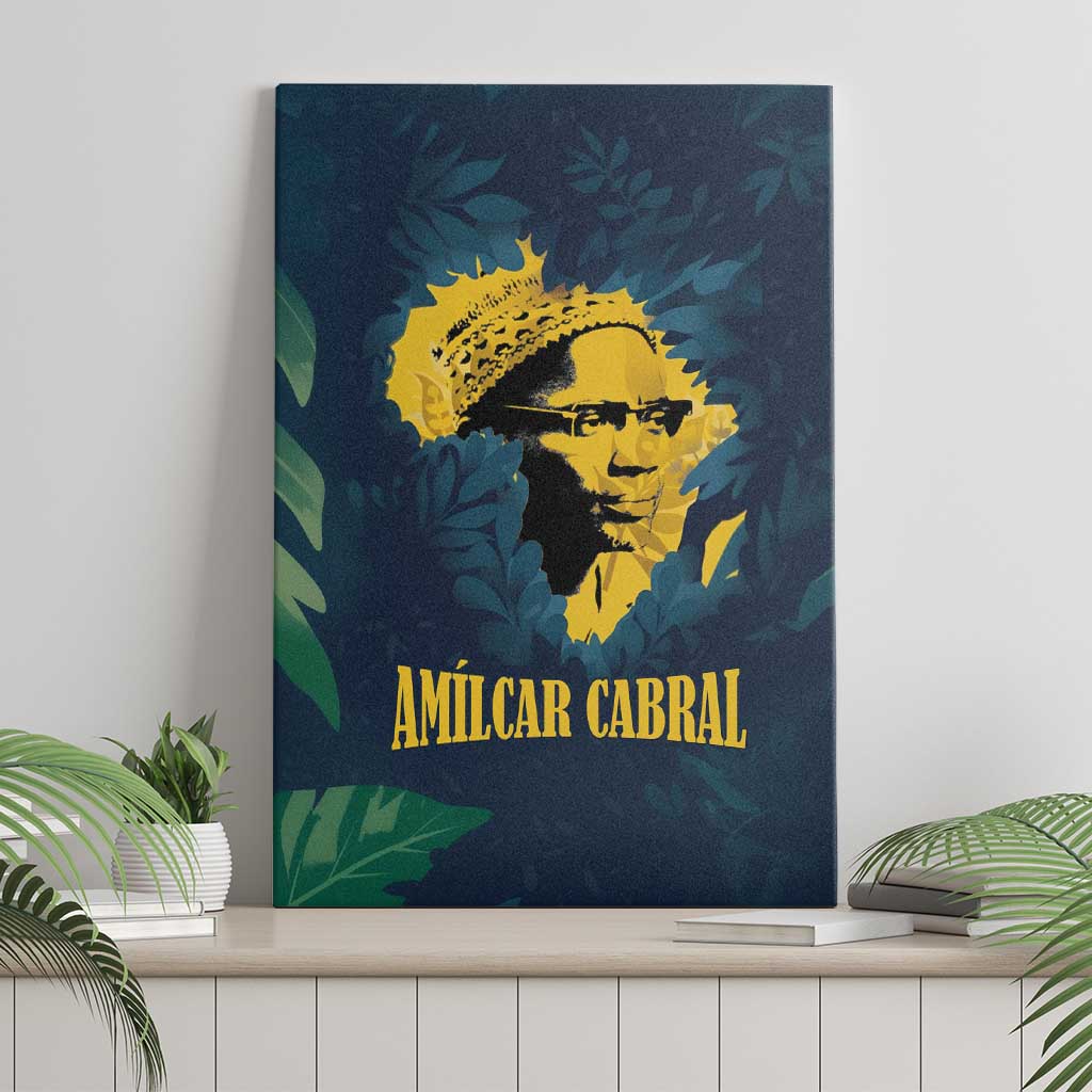 Amilcar Cabral Canvas Wall Art Guinea-Bissau African National Liberation Leader - Cultural Resistance Tribute - Wonder Print Shop
