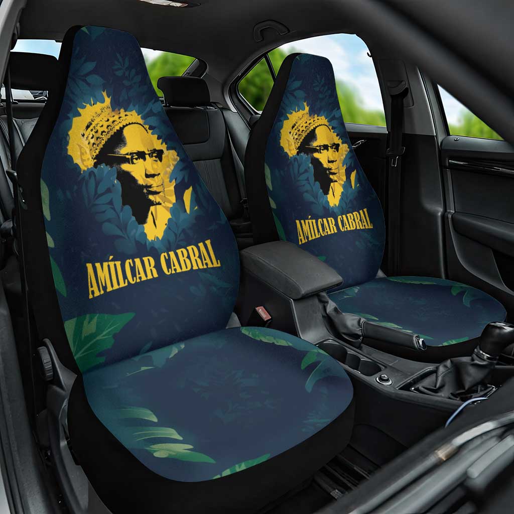 Amilcar Cabral Car Seat Cover Guinea-Bissau African National Liberation Leader - Cultural Resistance Tribute - Wonder Print Shop