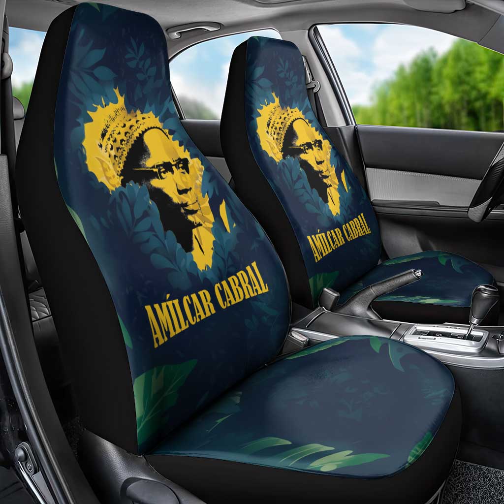 Amilcar Cabral Car Seat Cover Guinea-Bissau African National Liberation Leader - Cultural Resistance Tribute - Wonder Print Shop