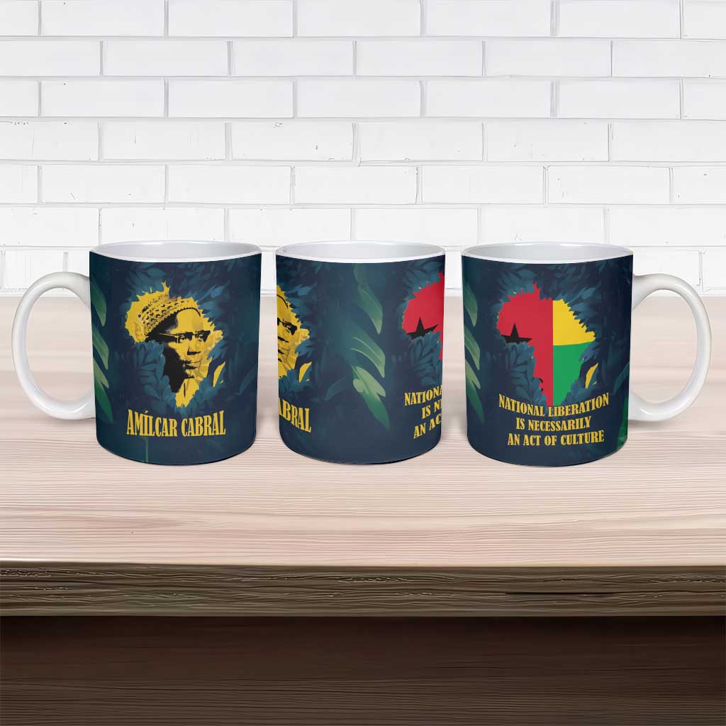 Amilcar Cabral Ceramic Mug Guinea-Bissau African National Liberation Leader - Cultural Resistance Tribute - Wonder Print Shop
