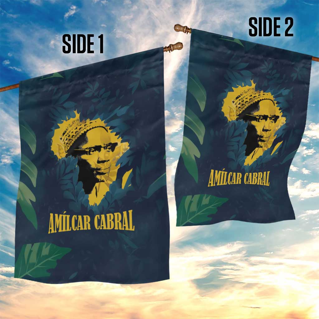 Amilcar Cabral Garden Flag Guinea-Bissau African National Liberation Leader - Cultural Resistance Tribute - Wonder Print Shop