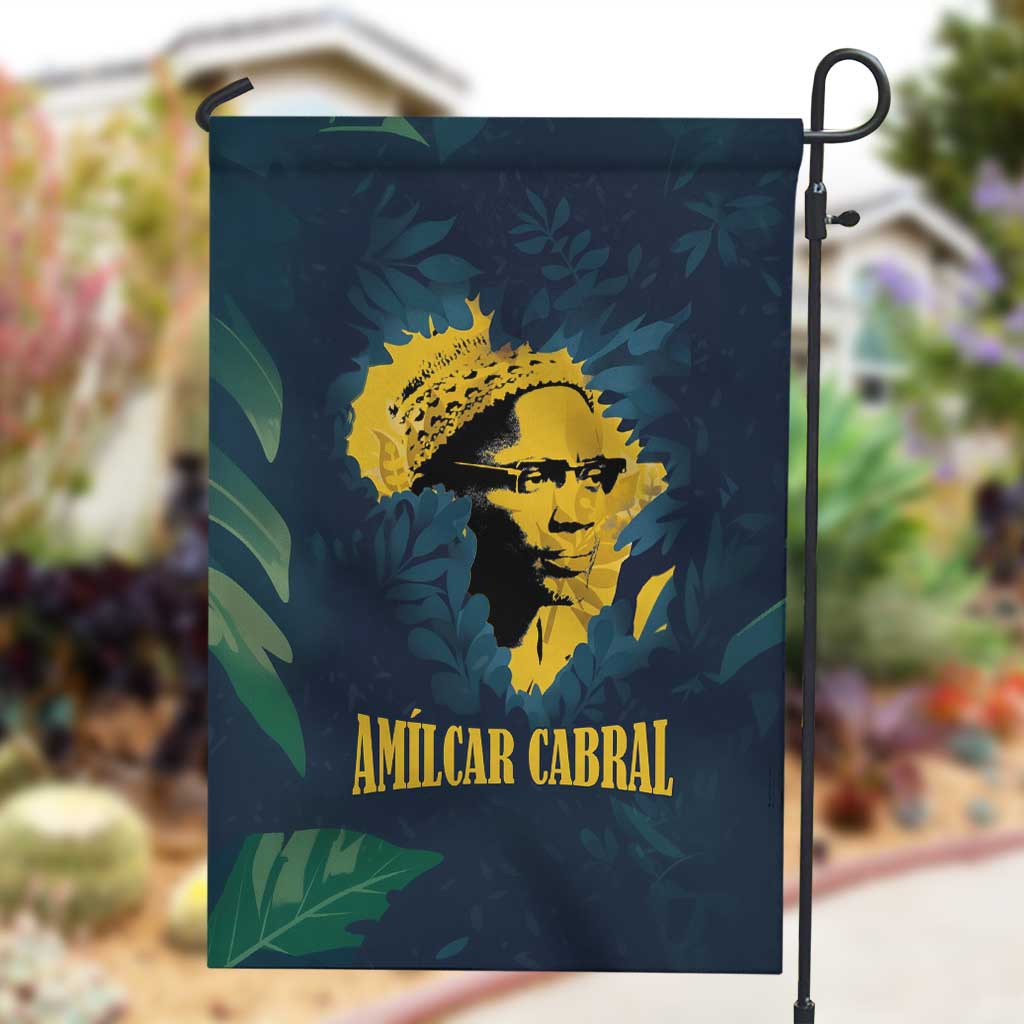 Amilcar Cabral Garden Flag Guinea-Bissau African National Liberation Leader - Cultural Resistance Tribute - Wonder Print Shop