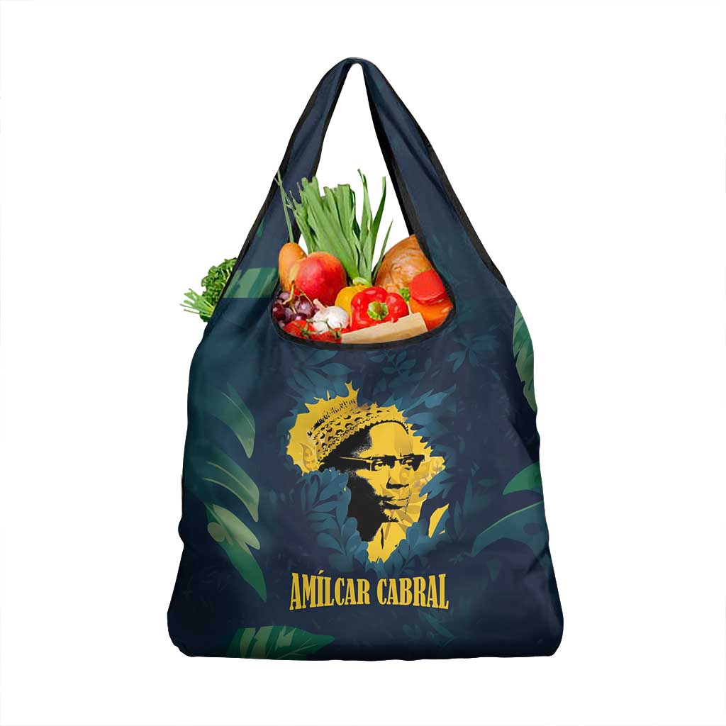 Amilcar Cabral Grocery Bag Guinea-Bissau African National Liberation Leader - Cultural Resistance Tribute - Wonder Print Shop
