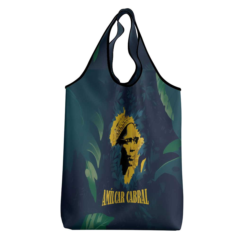 Amilcar Cabral Grocery Bag Guinea-Bissau African National Liberation Leader - Cultural Resistance Tribute - Wonder Print Shop