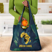 Amilcar Cabral Grocery Bag Guinea-Bissau African National Liberation Leader - Cultural Resistance Tribute - Wonder Print Shop