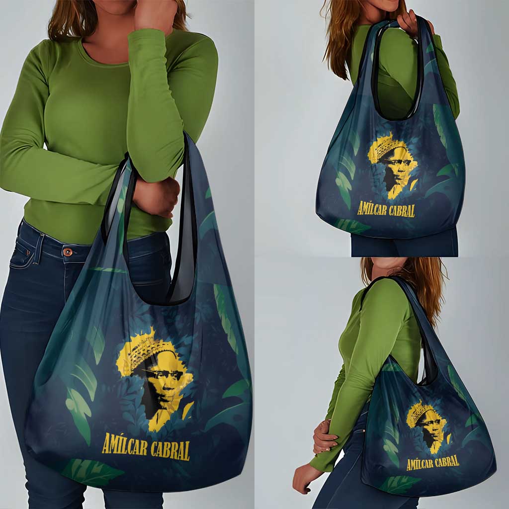Amilcar Cabral Grocery Bag Guinea-Bissau African National Liberation Leader - Cultural Resistance Tribute - Wonder Print Shop