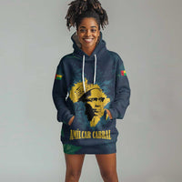 Amilcar Cabral Hoodie Dress Guinea-Bissau African National Liberation Leader - Cultural Resistance Tribute - Wonder Print Shop