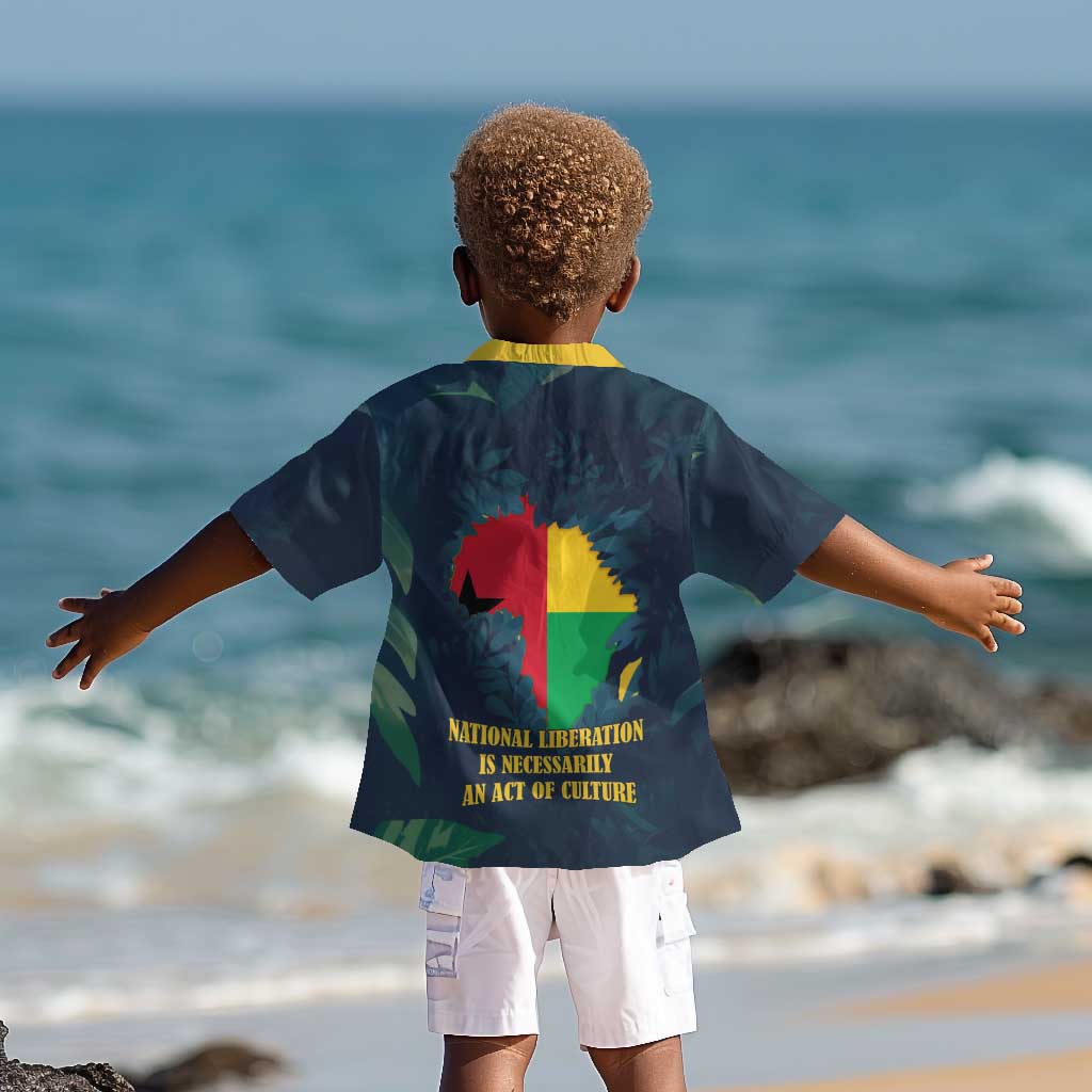 Amilcar Cabral Kid Hawaiian Shirt Guinea-Bissau African National Liberation Leader - Cultural Resistance Tribute - Wonder Print Shop