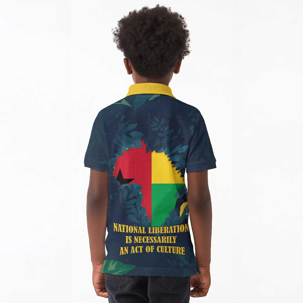 Amilcar Cabral Kid Polo Shirt Guinea-Bissau African National Liberation Leader - Cultural Resistance Tribute - Wonder Print Shop