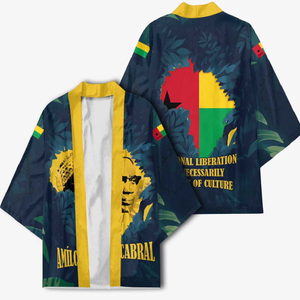 Amilcar Cabral Kimono Guinea-Bissau African National Liberation Leader - Cultural Resistance Tribute - Wonder Print Shop