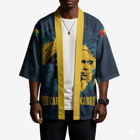 Amilcar Cabral Kimono Guinea-Bissau African National Liberation Leader - Cultural Resistance Tribute - Wonder Print Shop