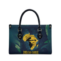 Amilcar Cabral Leather Bag Guinea-Bissau African National Liberation Leader - Cultural Resistance Tribute - Wonder Print Shop