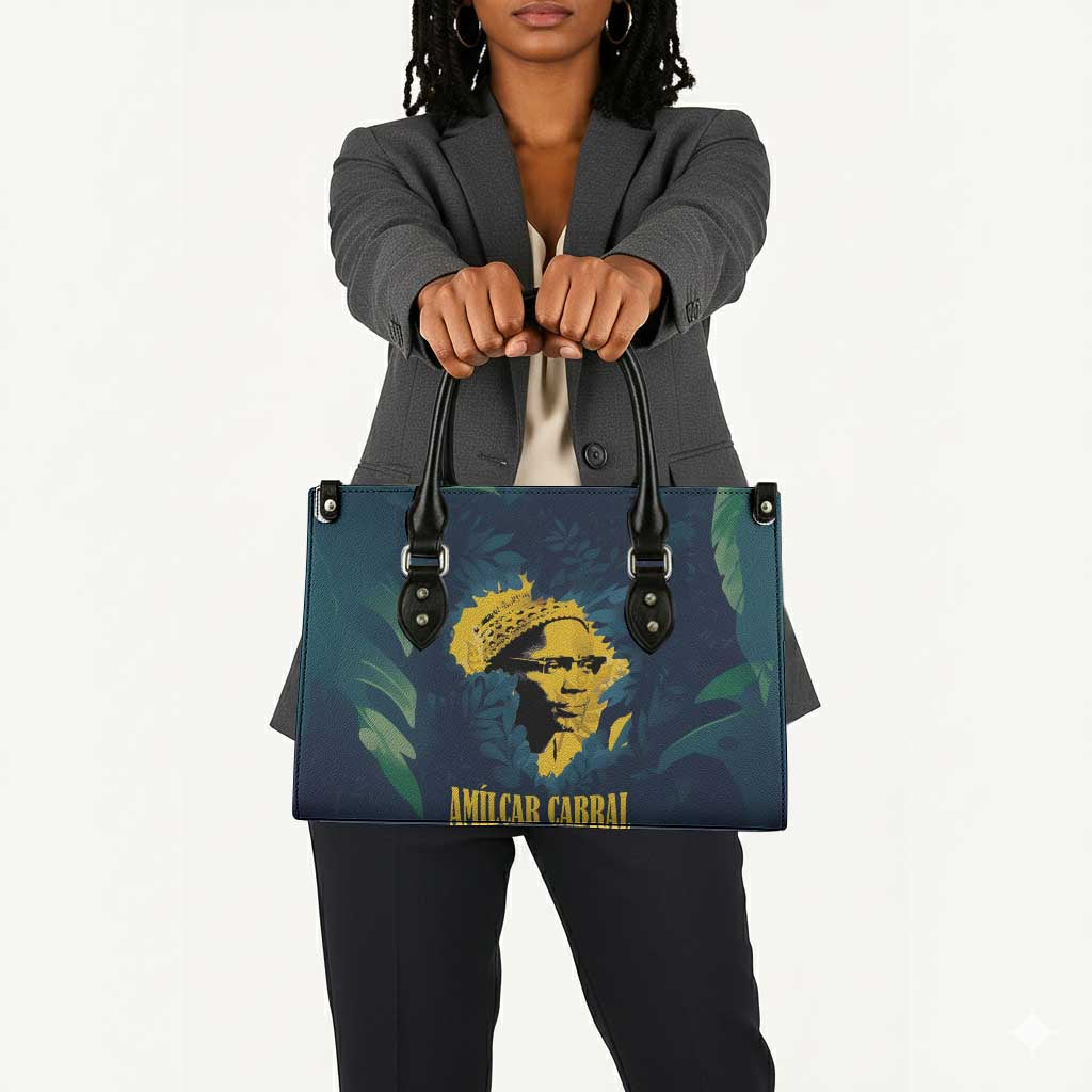 Amilcar Cabral Leather Bag Guinea-Bissau African National Liberation Leader - Cultural Resistance Tribute - Wonder Print Shop