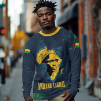 Amilcar Cabral Long Sleeve Shirt Guinea-Bissau African National Liberation Leader - Cultural Resistance Tribute - Wonder Print Shop