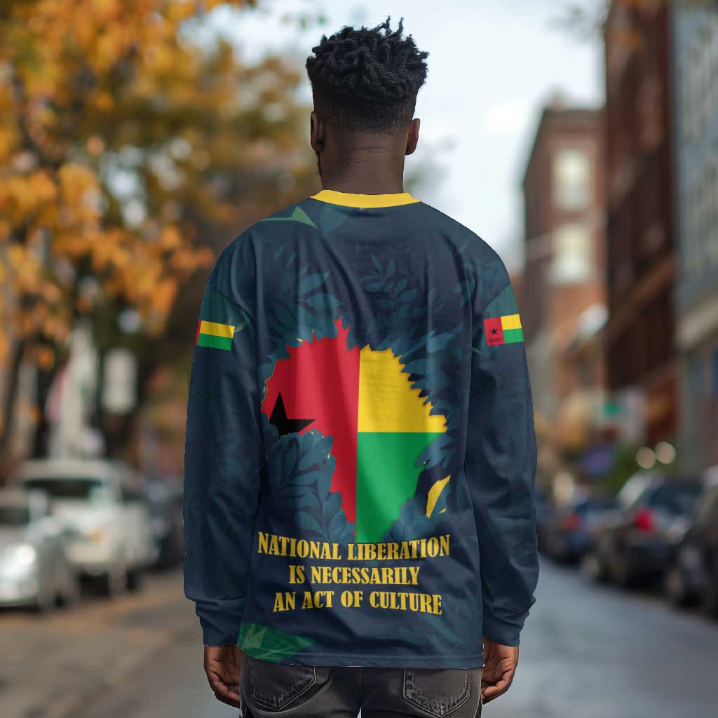 Amilcar Cabral Long Sleeve Shirt Guinea-Bissau African National Liberation Leader - Cultural Resistance Tribute - Wonder Print Shop