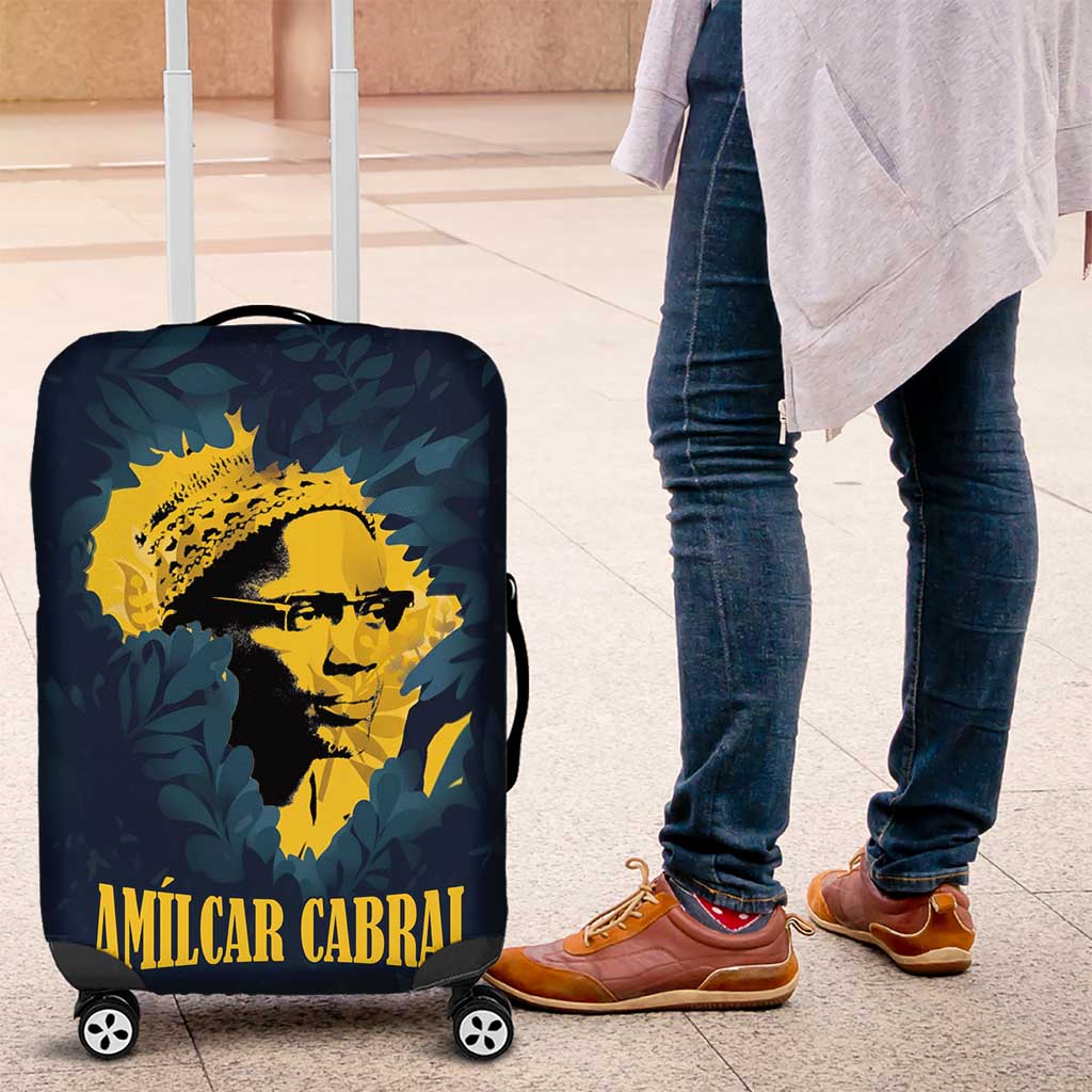 Amilcar Cabral Luggage Cover Guinea-Bissau African National Liberation Leader - Cultural Resistance Tribute - Wonder Print Shop
