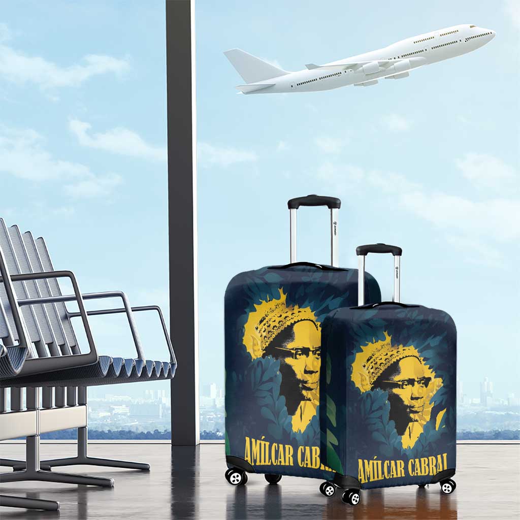 Amilcar Cabral Luggage Cover Guinea-Bissau African National Liberation Leader - Cultural Resistance Tribute - Wonder Print Shop